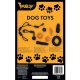 Dog Toy Set 10 pcs with Rope and Chew Toys Purlov 24388