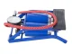 Double Cylinder Foot Pump with Adapters, 100 PSI / 7 bar
