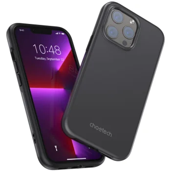 Choetech Case for iPhone 13 Pro Made for MagSafe PC0113-MFM-BK, Black