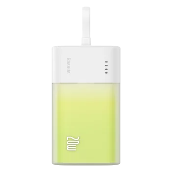 Baseus Popsicle 5200mAh 20W внешний аккумулятор с встроенным кабелем Lightning (+...