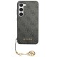 Guess Samsung Galaxy A35 vāciņš 4G Charms Collection, melns