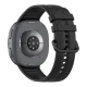 Tech-Protect Silicone Evo siksniņa pulkstenim Samsung Galaxy Watch 40 / 44 / 46 mm, melna