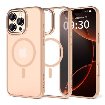 Tech-Protect MagMat MagSafe iPhone 16 Pro Max vāciņš - Rozā | Case Pink