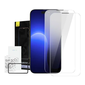 Защитное стекло Baseus Crystal для iPhone 14 Pro 0.3 мм (2 шт.)