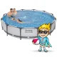 Bestway 56416-M Frame Pool 366 x 76 cm, 16-in-1 Set