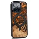 Уникальный чехол Bewood для iPhone 16 Pro - оранжевый с MagSafe