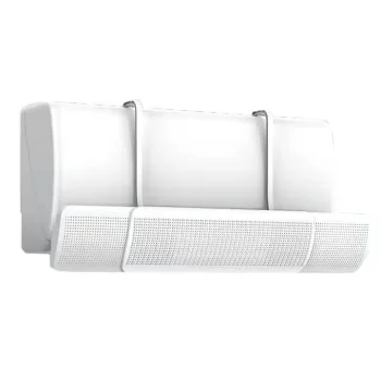 Universāls gaisa kondicioniera deflektors 56-90cm Balts