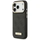 Guess 4G Logo Plate MagSafe vāciņš Apple iPhone 17 Pro, Melns