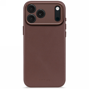 Decoded ādas Backcover vāciņš ar MagSafe iPhone 17 Pro Max telefonam – brūns | Phone Case Cover