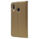 Samsung Galaxy A20e (SM-A202F) Magnetic Leather Case Cover Card Holder, Gold | Чехол Книжка для...