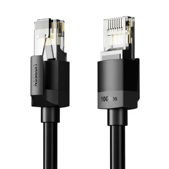 Сетевой кабель Ugreen Cat6A UTP 1м, черный