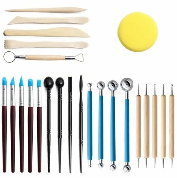 Māla modelēšanas piederumu komplekts, daudzkrāsains | Clay Sculpting Kit