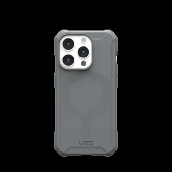 Apple iPhone 15 Pro 6.1'' UAG Essential Armor Magsafe Hard Case Cover, Silver | Telefona Maciņš Vāciņš Apvalks...