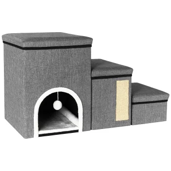Домик-лестница для кошек с когтеточкой House 3
