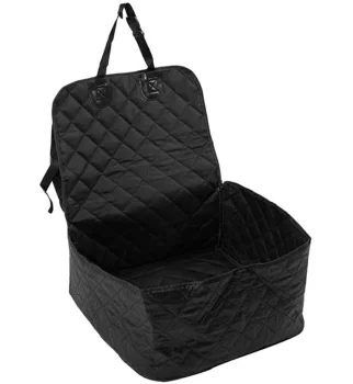 Automašīnas Sēdekļu Apvalks Soma Paklājs Suņiem, Melns | Car Seat Cover Carpet for Dogs