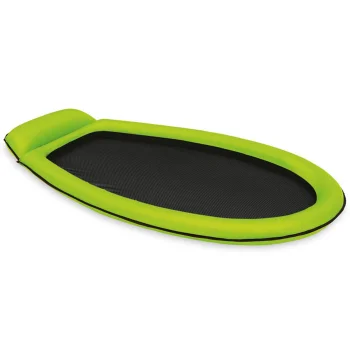 Intex 58836-04 piepūšamais peldmatracis ar sietu, 178 x 94 cm, zaļš