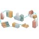 Nukido NK-853 Wooden Pull-Along Toy with Blocks