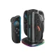 AmazingThing Thunder Pro PlayDock uzlādes stacija Nintendo Switch 2 Joy-Con, melna