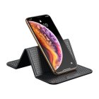 Baseus Neslīdošs Automašīnas Paklājs Turētājs Telefonam Mantām, Melns | Folding Bracket Antiskid Pad Self-adhesive Holder Nanopad