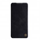 Xiaomi Poco M4 Pro 5G Nillkin Qin Leather Book Case Cover, Black | Telefona Maciņš Vāciņš Apvalks Grāmatiņa