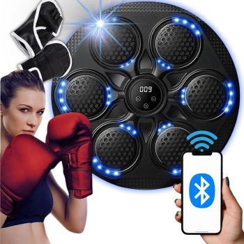 Музыкальный боксерский тренажер с Bluetooth USB + перчатки