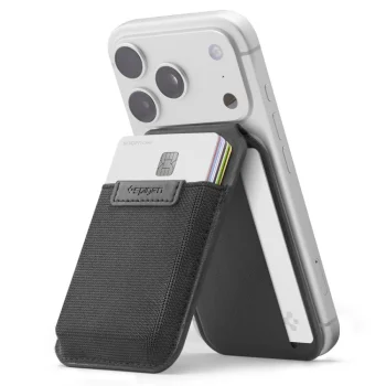 Кошелек для телефона Spigen Slim Fold S314-4 MagSafe Черный
