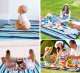 Salokamais Piknika Paklājs Sega, 200x200cm | Folding Picnic Mat Blanket