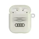 Чехол Audi IML Geometric Pattern для AirPods 1 / 2, White