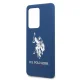 Samsung Galaxy S20 Ultra (SM-G988F) US Polo Silicone Collection Case Cover (USHCS69SLHRNV), Navy | Чехол Кейс...