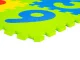Детский коврик-пазл из пены EVA Ecotoys с буквами и цифрами 178x178 см
