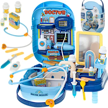 Doctor Play Set in a Suitcase with Table 34 pcs