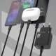 Dudao A27PCEU PD 30W GaN USB‑C sienas lādētājs ar USB‑C kabeli – melns