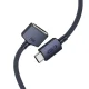 Tech-Protect MMC01 Ultraboost USB-C / MagSafe 3 kabelis 140W 200cm, Navy Blue