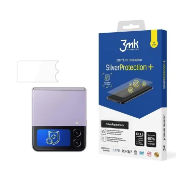 Samsung Galaxy Z Flip 5 ( SM-F731B/DS ) 3MK Silver Protect+ Antibacterial Screen Protector |...