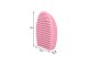 BrushEgg Silicone Brush Cleaner for Makeup Brushes and Sponges, 7x5x3cm, Different Colors