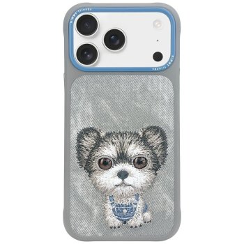 Чехол Nimmy Big Eyed Pet 2.0 Dog для iPhone 17 Pro - серый