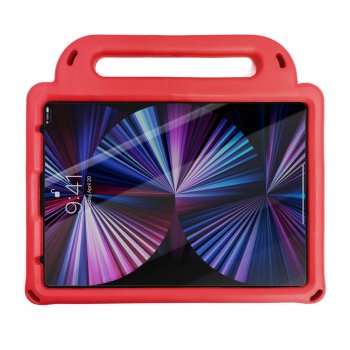 Diamond Tablet Case Armored Soft Case for iPad 9.7 '' 2018 / iPad 9.7 '' 2017 with pen holder red
