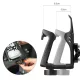 Rockbros 2-3D regulējams pudeles turētājs velosipēdiem un motocikliem, melns