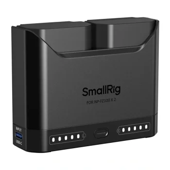 SmallRig 5483 NP-FZ100 komplekts: 2 akumulatori un divkanālu lādētājs