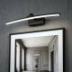 Modern LED Arc Wall Sconce 40cm Neutral White Light, Black