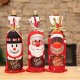 Ziemassvētku sniegavīrs pudeles korpuss | Christmas snowman bottle case