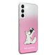 Karl Lagerfeld Choupette Fun Case for Samsung Galaxy S22+ - Pink