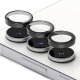 Ringke kameras rāmja aizsargs, 2 gab., Samsung Galaxy S25 FE - melns | Camera Protector