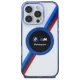 Чехол BMW для iPhone 16 Pro Max Motosport IML Circle MagSafe, прозрачный