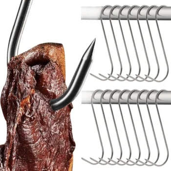 Āķi gaļas kūpināšanai, 15 gab. komplekts | Meat Smoking Hooks