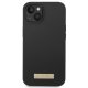 Guess Silicone Logo Plate MagSafe Case for iPhone 14 Plus - Black