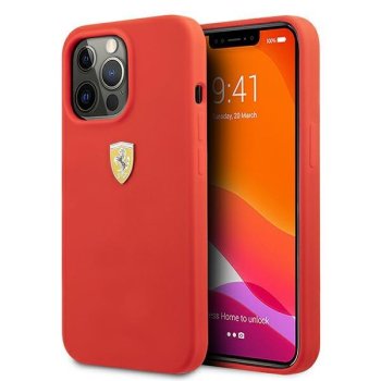 Ferrari силиконовый чехол для iPhone 13 Pro Max красный
