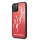 Apple iPhone 11 Pro 5.8\" Karl Lagerfeld Signature Glitter Case Cover (KLHCN58DLKSRE), Red | Telefona Maciņš Vāks...