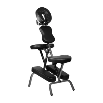 Pro Ink 1811B Massage and Tattoo Chair Kneeler, Black
