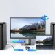 Переключатель Ugreen DisplayPort и USB-C в USB-C 8K 60Hz 65878, серый